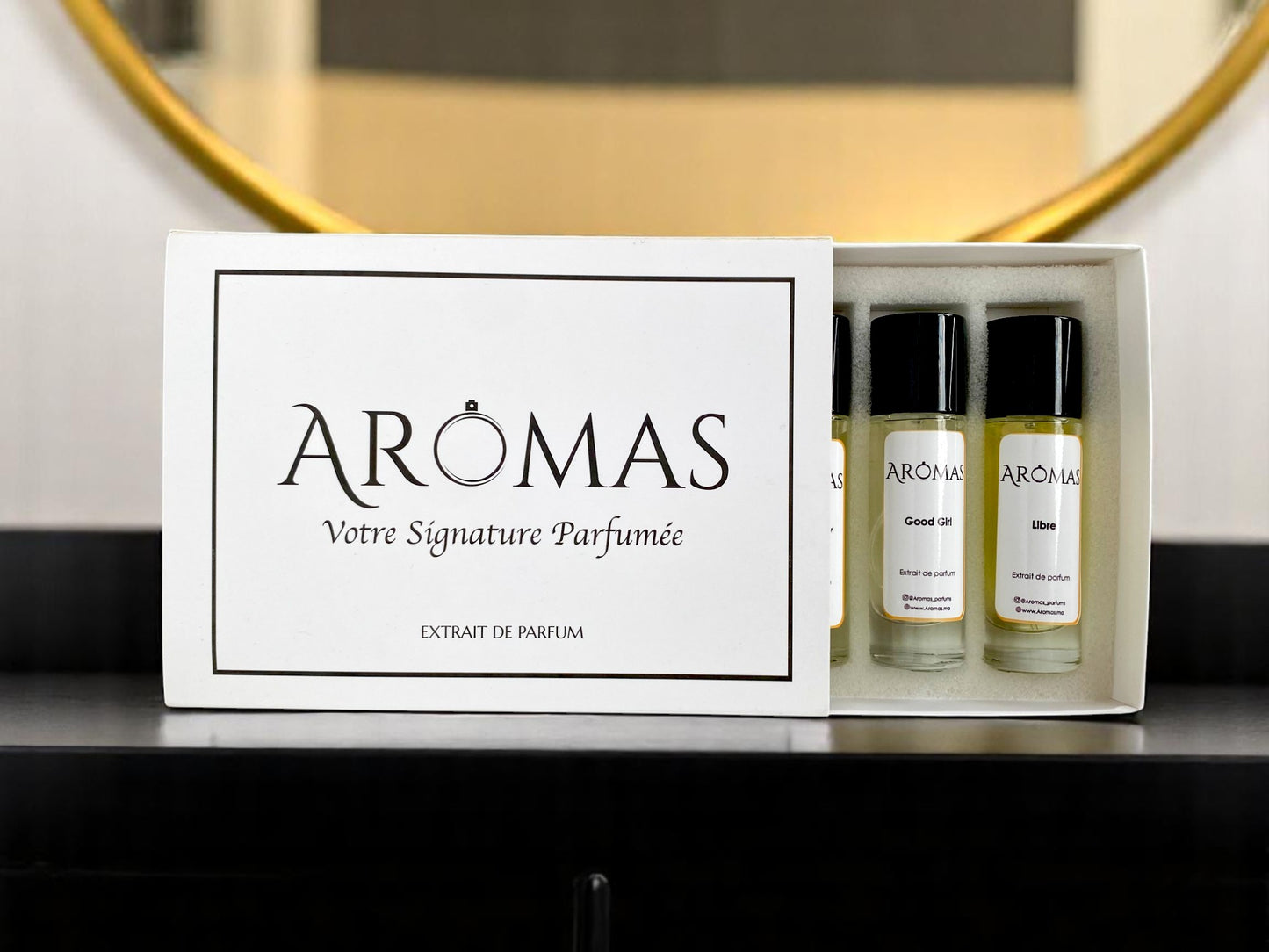 Coffret premium de 5 parfums – 30 ml